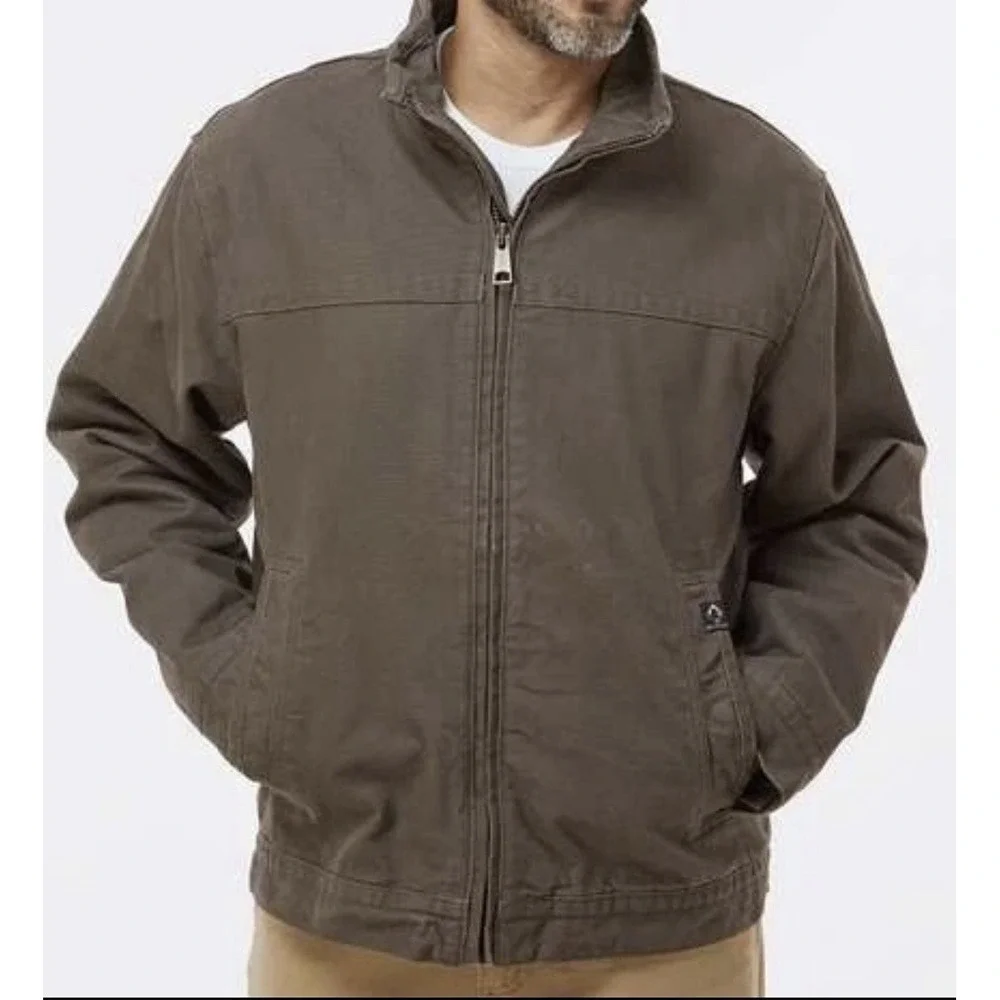 DRI DUCK Maverick Boulder Cloth Jacket with Blanket Lining Work Chore Sz XLT